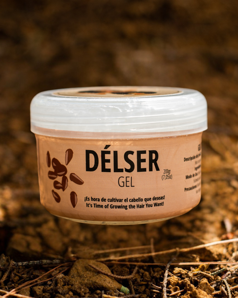 Gel para el cabello Delser: fórmula estimulante del crecimiento y fijación natural del cabello