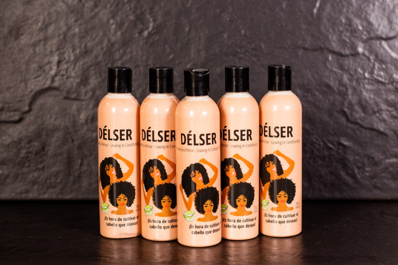 Delser Hair Cream x5 | Pack of 5 Leave-In Styling & Moisturizing Creams for Smooth, Frizz-Free Hair