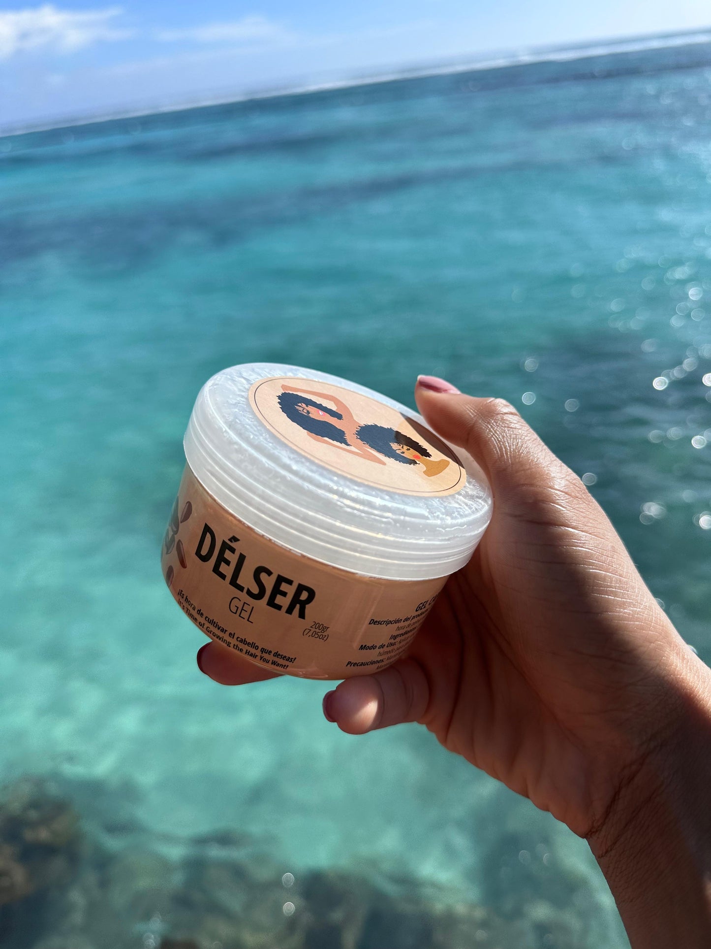 Gel para el cabello Delser: fórmula estimulante del crecimiento y fijación natural del cabello