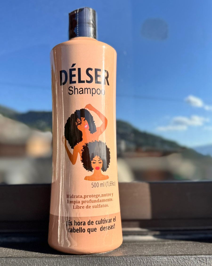 Shampoo de Chontaduro y Karité 500 ml – Nutrición y brillo, sin sulfatos