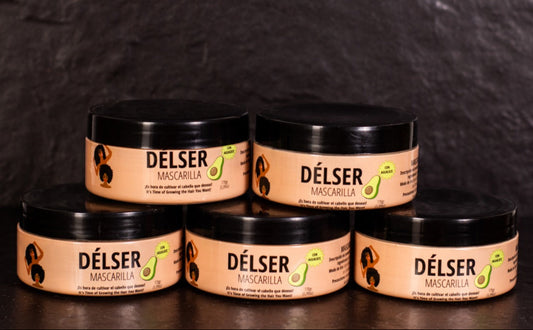 Delser Nourishing Hair Mask x6 | Deep Repair Treatment for Dry & Damaged Hair – Pack of 6