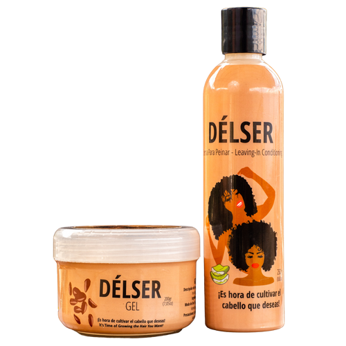 Combo #6: Crema para Peinar (250 g) + Gel Capilar (200 g) - DELSER