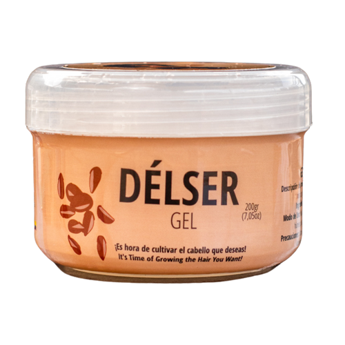 Gel Capilar | Fórmula Estimulante del Crecimiento y Fijación Natural (200 g) - DELSER